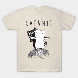 Cat-tanic Yarn Adventure T-Shirt